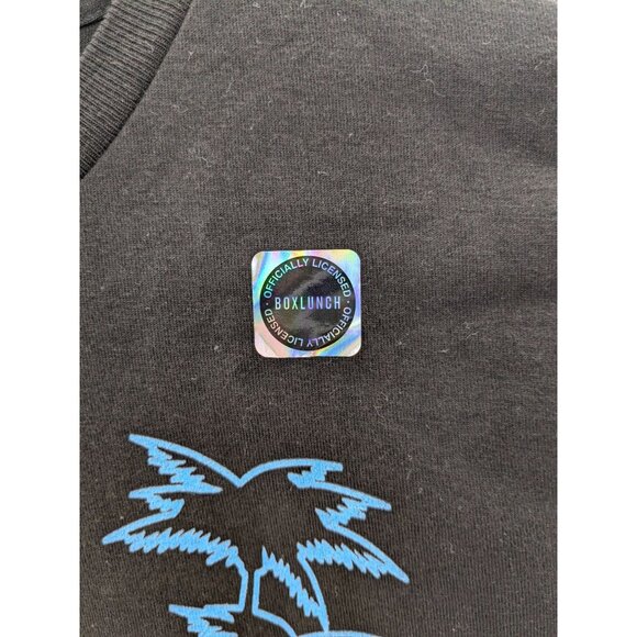 The Little Mermaid T Shirt Adult Size S Disney Neon Graphic Print Retro Princess - Picture 3 of 6